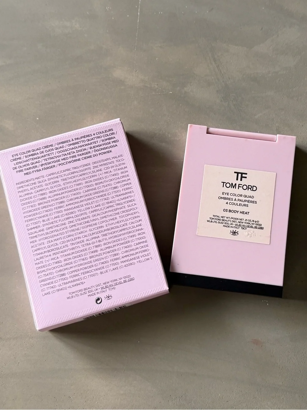 Tom Ford Rose Prick Eyeshadow Palette - 03 Body Heat
